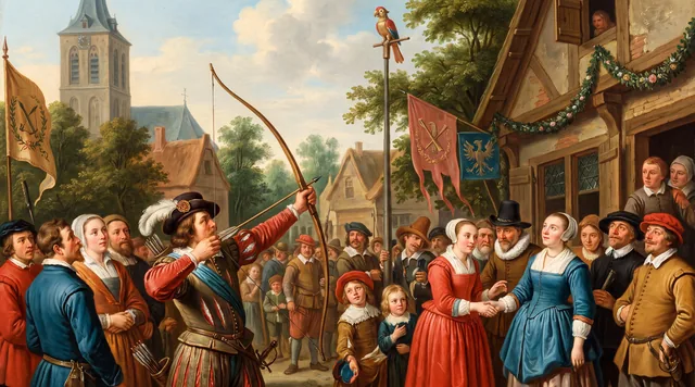 The Archery Contest — Flemish Baroque
