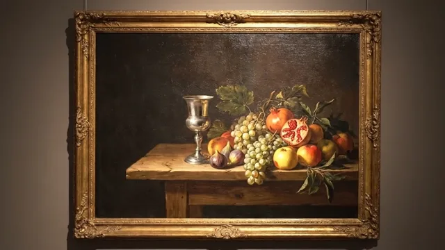 Fruit and Silver — Baroque