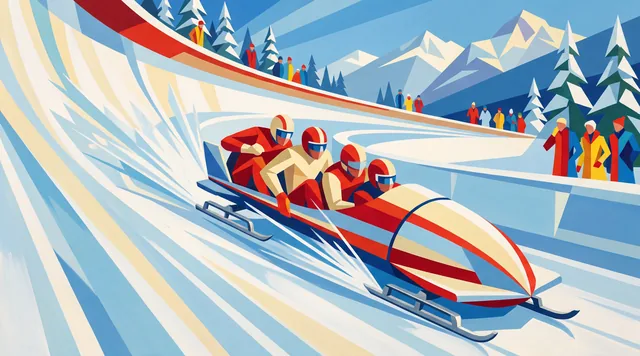 The Bobsled — Art Deco