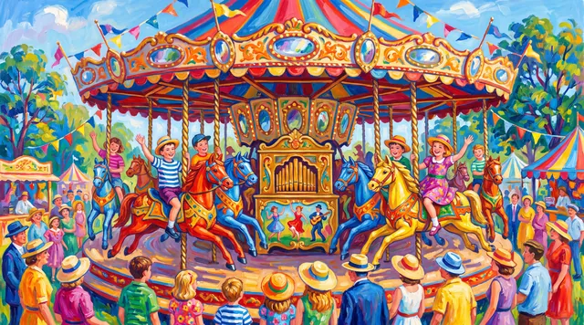 The Carousel — Fauvism