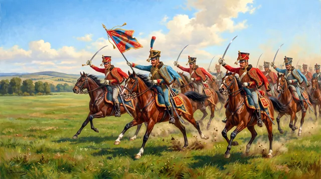 The Cavalry Charge — Napoleonic Romanticism