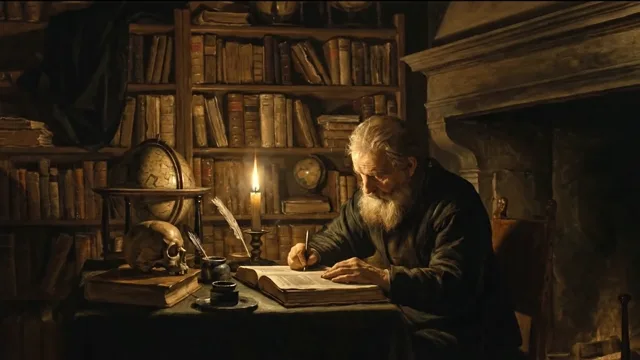 Solitary Reader — Chiaroscuro