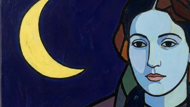 Moonlight Portrait — Cloisonnism
