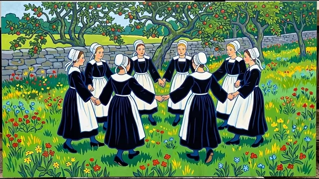 The Round Dance — Cloisonnism