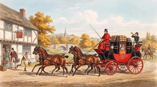 The Coaching Inn — English Coaching Print