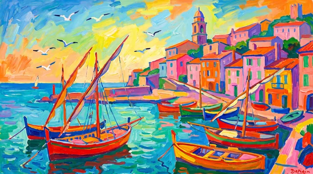 The Fishing Boats, Collioure — Fauvism