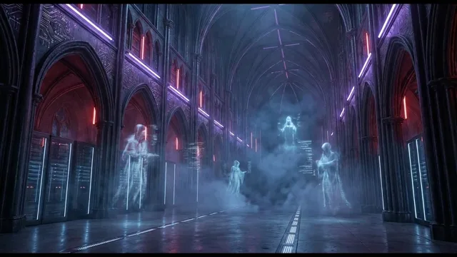 Neon Spire — Cyber-Gothic
