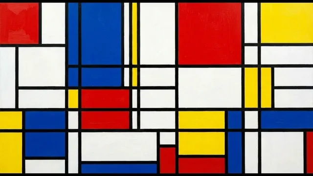 De Stijl Composition — De Stijl