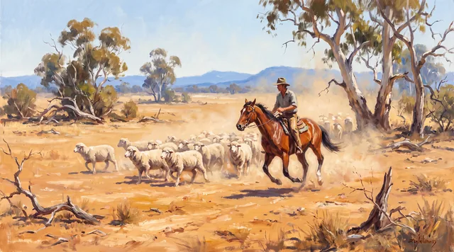 Turning the Mob — Australian Impressionism