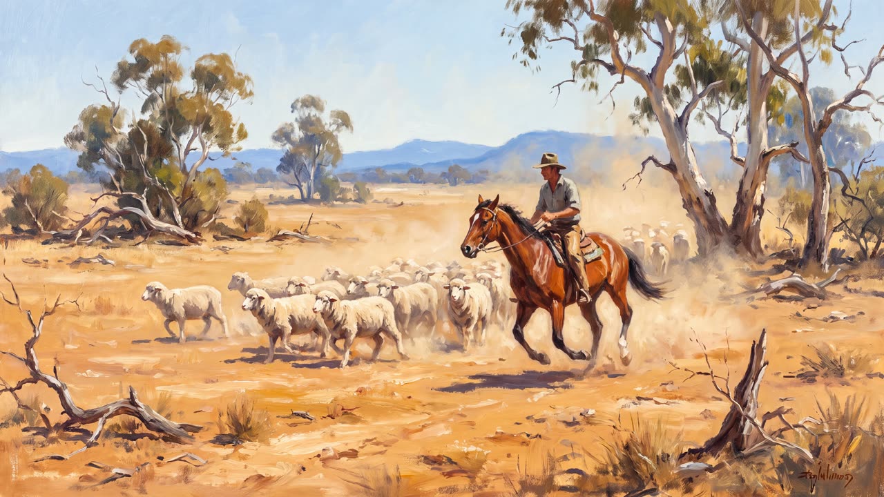 Turning the Mob — a still from the animation