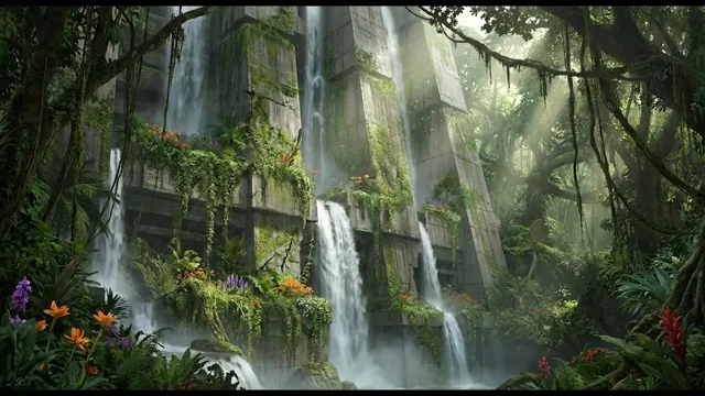 Overgrown Structure — Eco-Brutalism