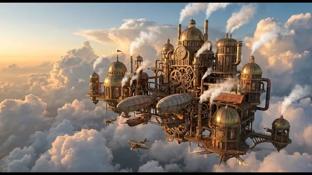 Floating City — Steampunk