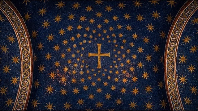 Starry Vault — Byzantine Mosaic