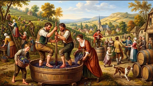 The Grape Harvest — Flemish Baroque