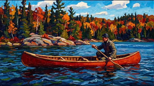 Autumn Portage — Group of Seven