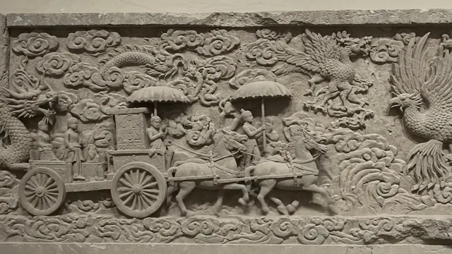 Mythical Chariot — Han Dynasty Relief