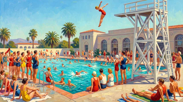 The High Dive — American Scene Painting