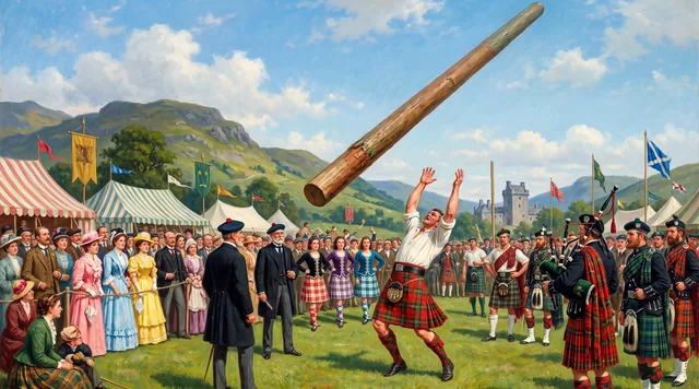 The Highland Games — Victorian Scottish Genre Painting