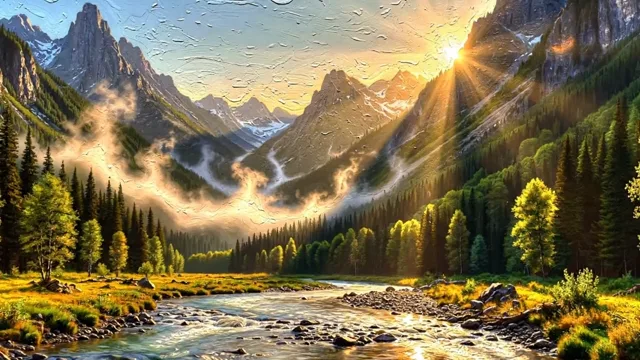 Majestic Valley — Hudson River School