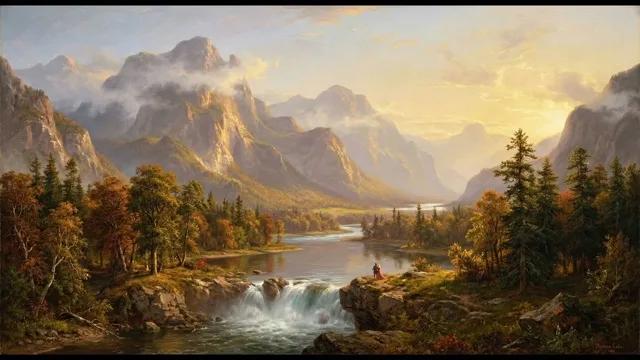Majestic Valley — Hudson River School