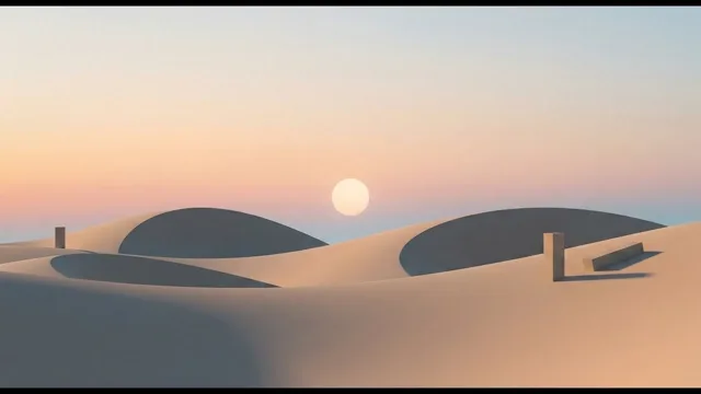 Serene Dunes — Minimalism