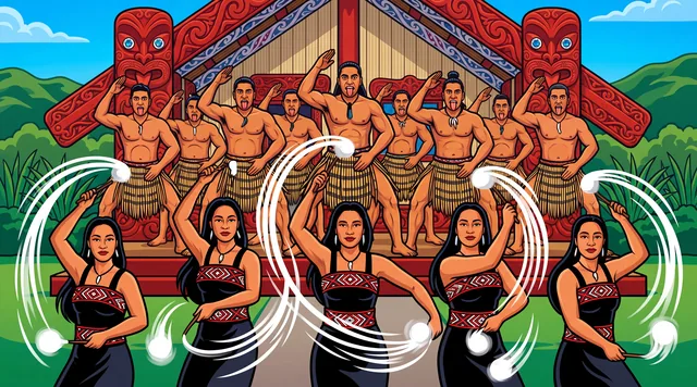 The Poi Dance — Contemporary Māori Painting
