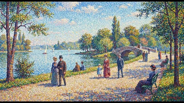 Lakeside Park — Pointillism