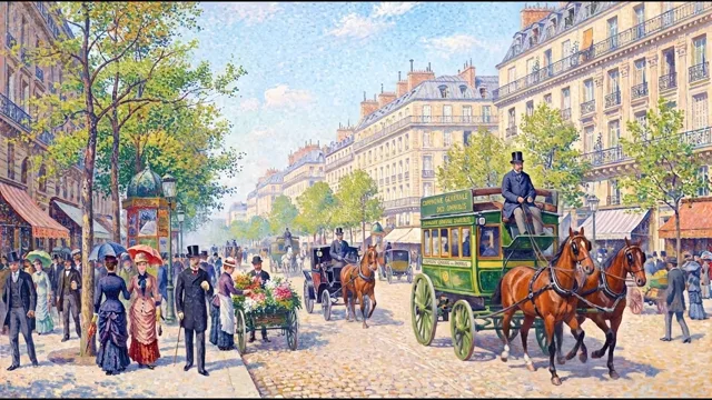 The Grand Boulevard — Pointillism