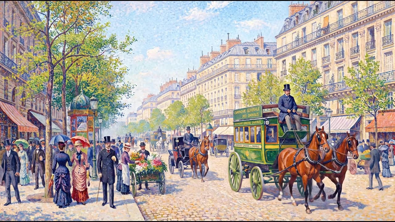 The Grand Boulevard — a still from the animation