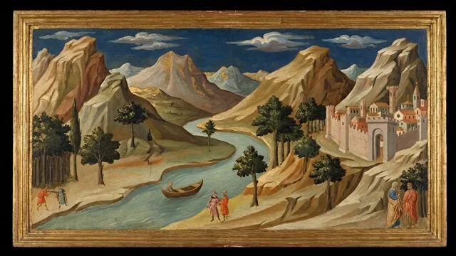 Serene Landscape — Proto-Renaissance