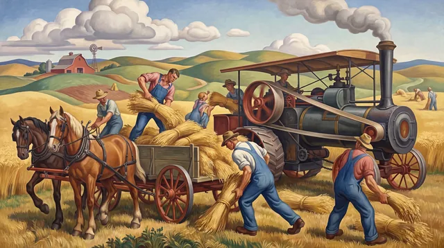 The Threshers — American Regionalism