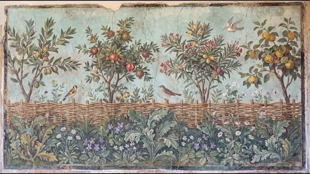 Garden of Livia — Roman Fresco