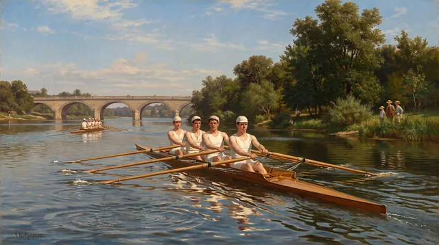 The Rowing Crew — American Realism