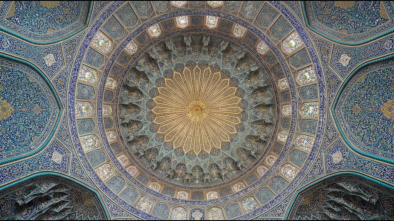 Dome of Light — a still from the animation