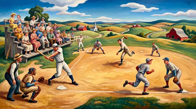 The Sandlot Game — American Regionalism
