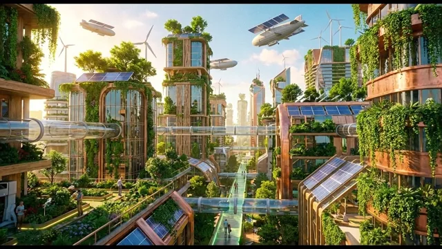 Green Future — Solarpunk