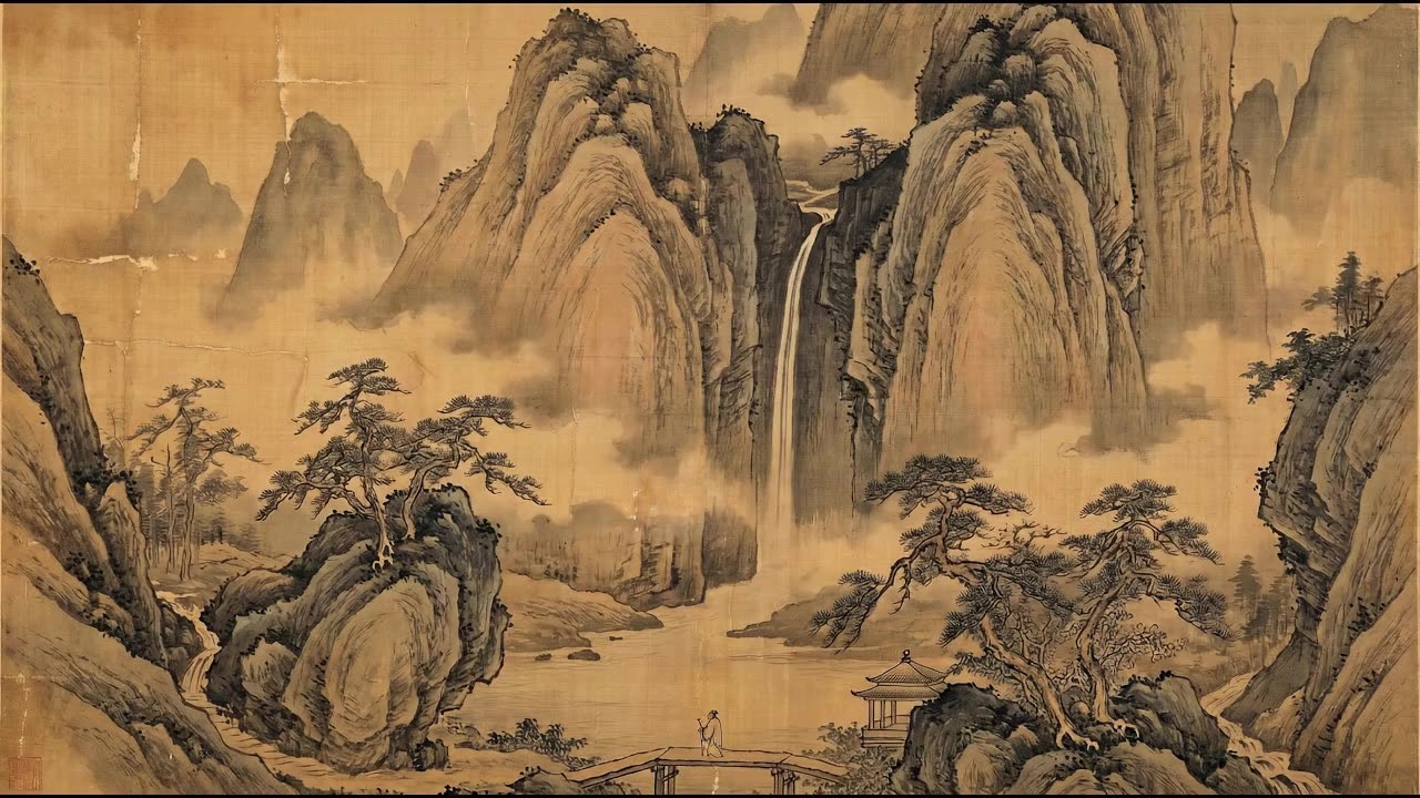 Misty Mountains — a still from the animation