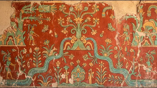 Paradise of Tlaloc — Teotihuacan Fresco