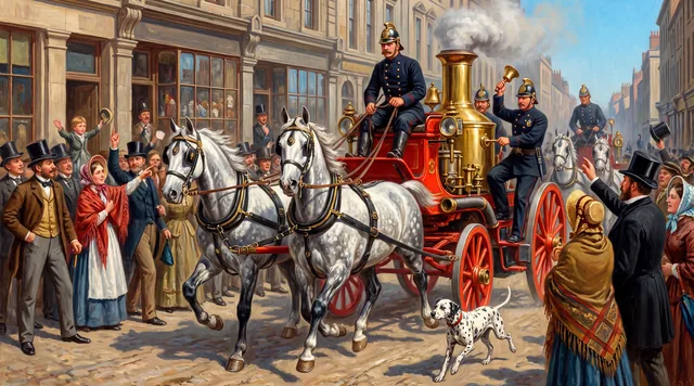 The Fire Brigade — Victorian Academic Realism