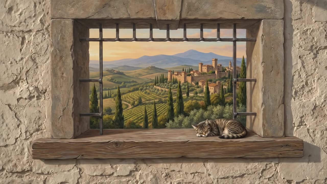 Stone Window Illusion — a still from the animation