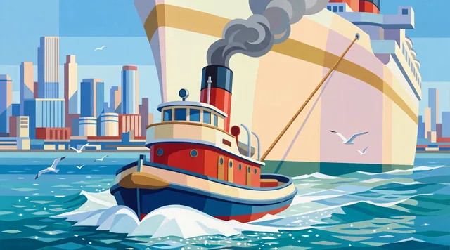 The Tugboat — Precisionism
