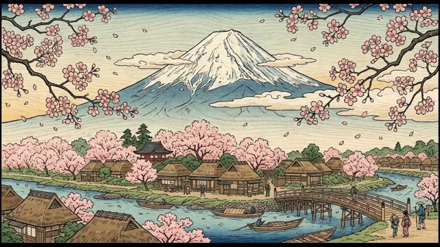Mount Fuji — Ukiyo-e