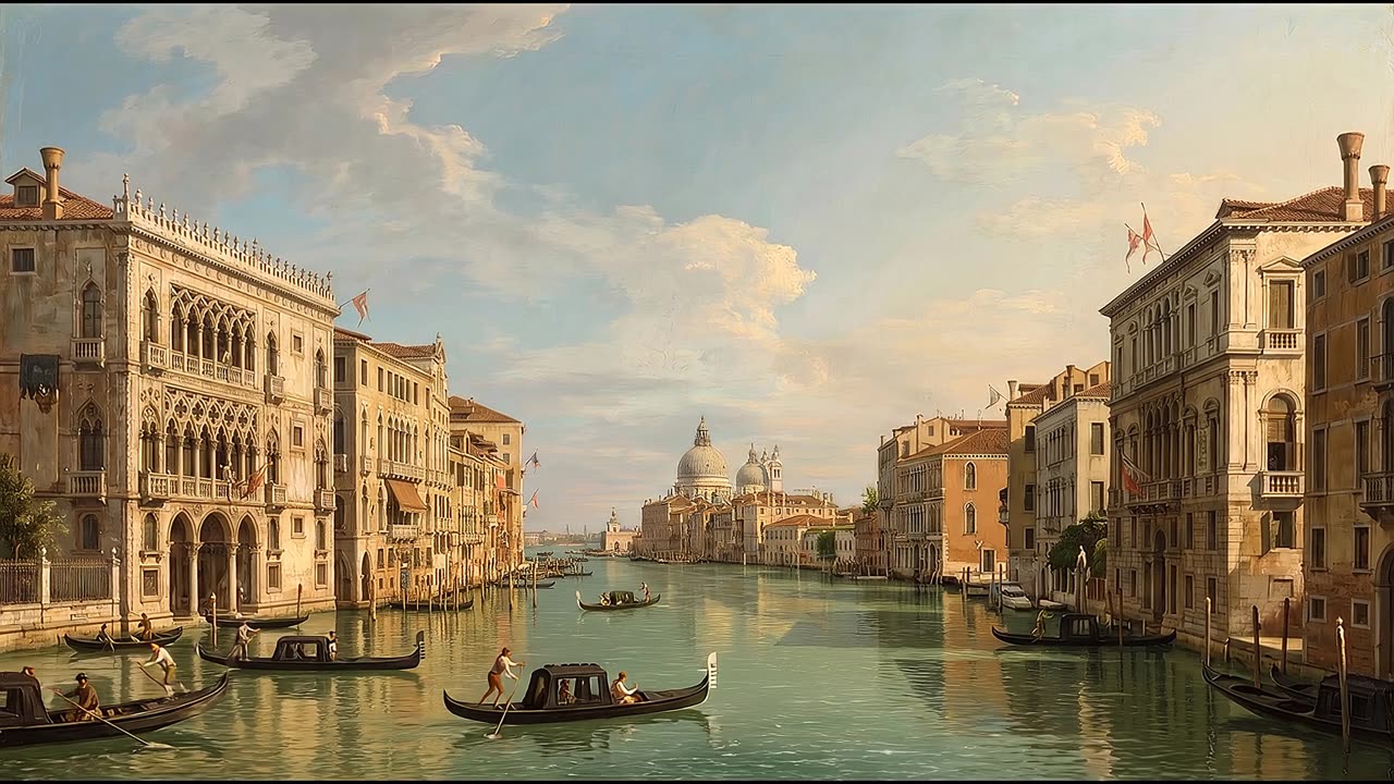 The Grand Canal — a still from the animation