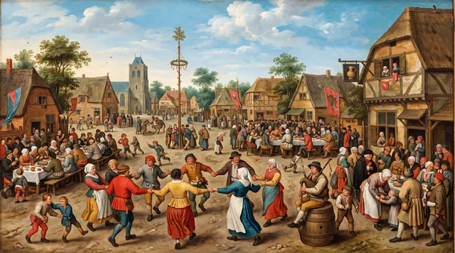 The Village Kermis — Flemish Renaissance