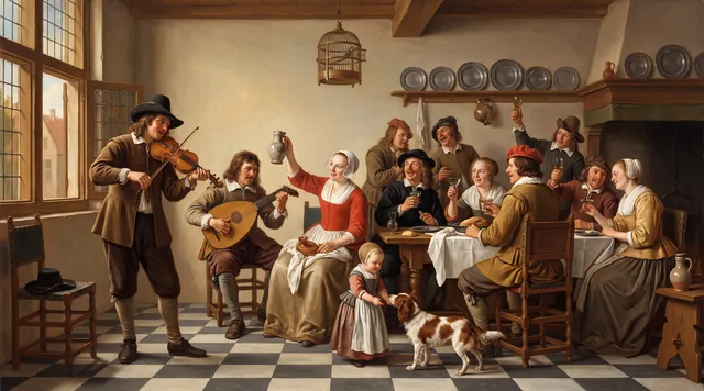 The Village Musicians — Dutch Golden Age