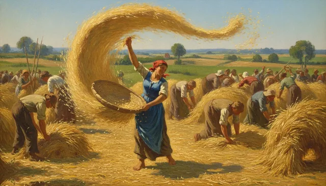 The Winnowing — French Rural Naturalism